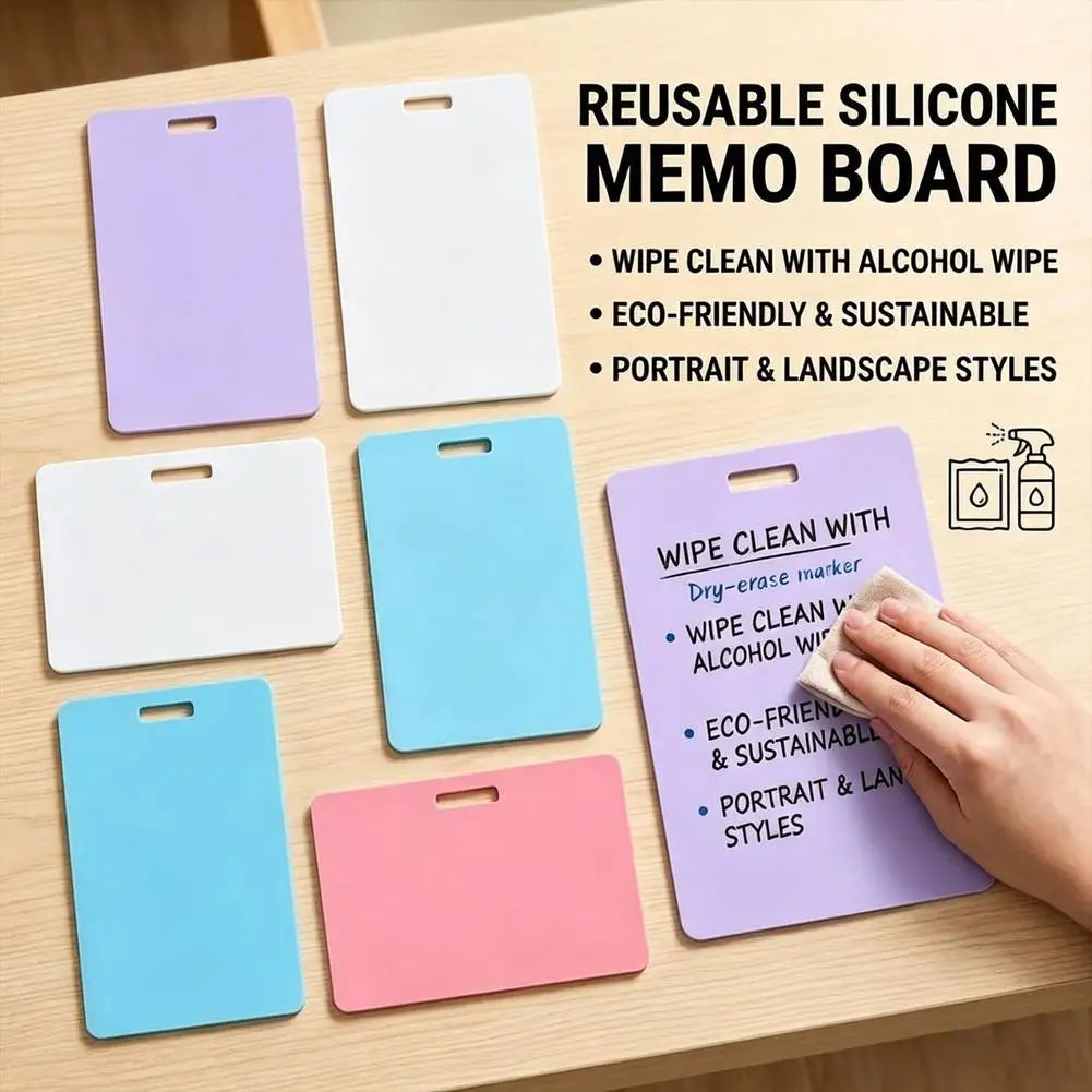 👉 Reusable Dry Erase Badge Note Card for Nurses & Doctors