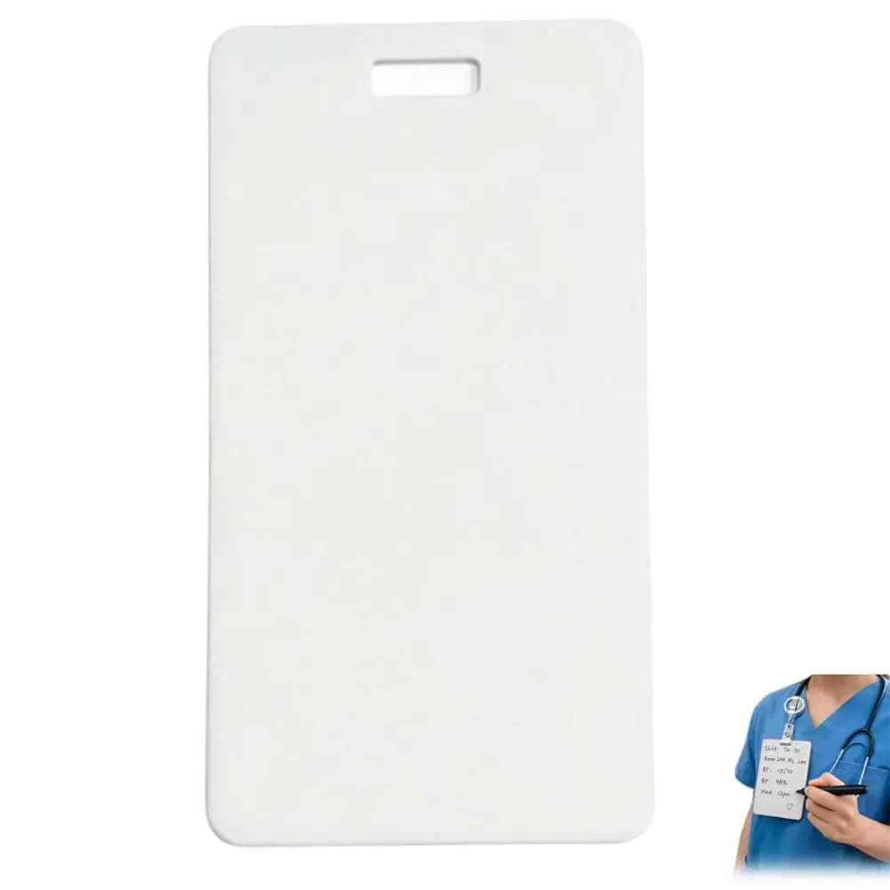 👉 Reusable Dry Erase Badge Note Card for Nurses & Doctors
